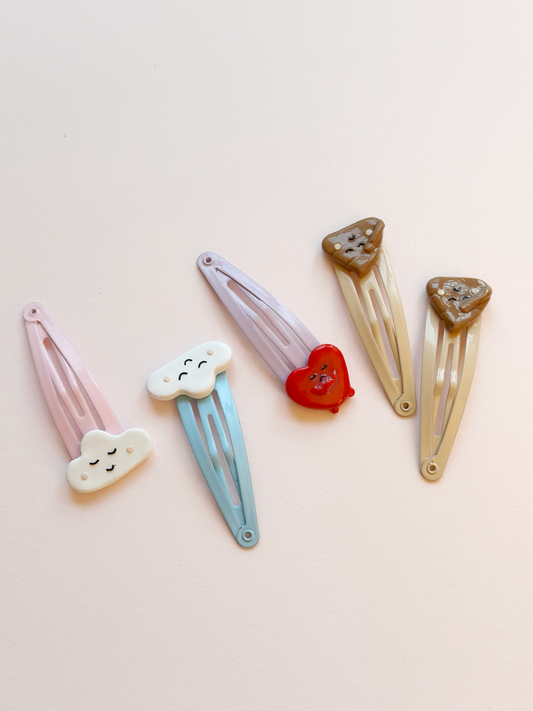 Emotions Mix & Match - snap hair clips