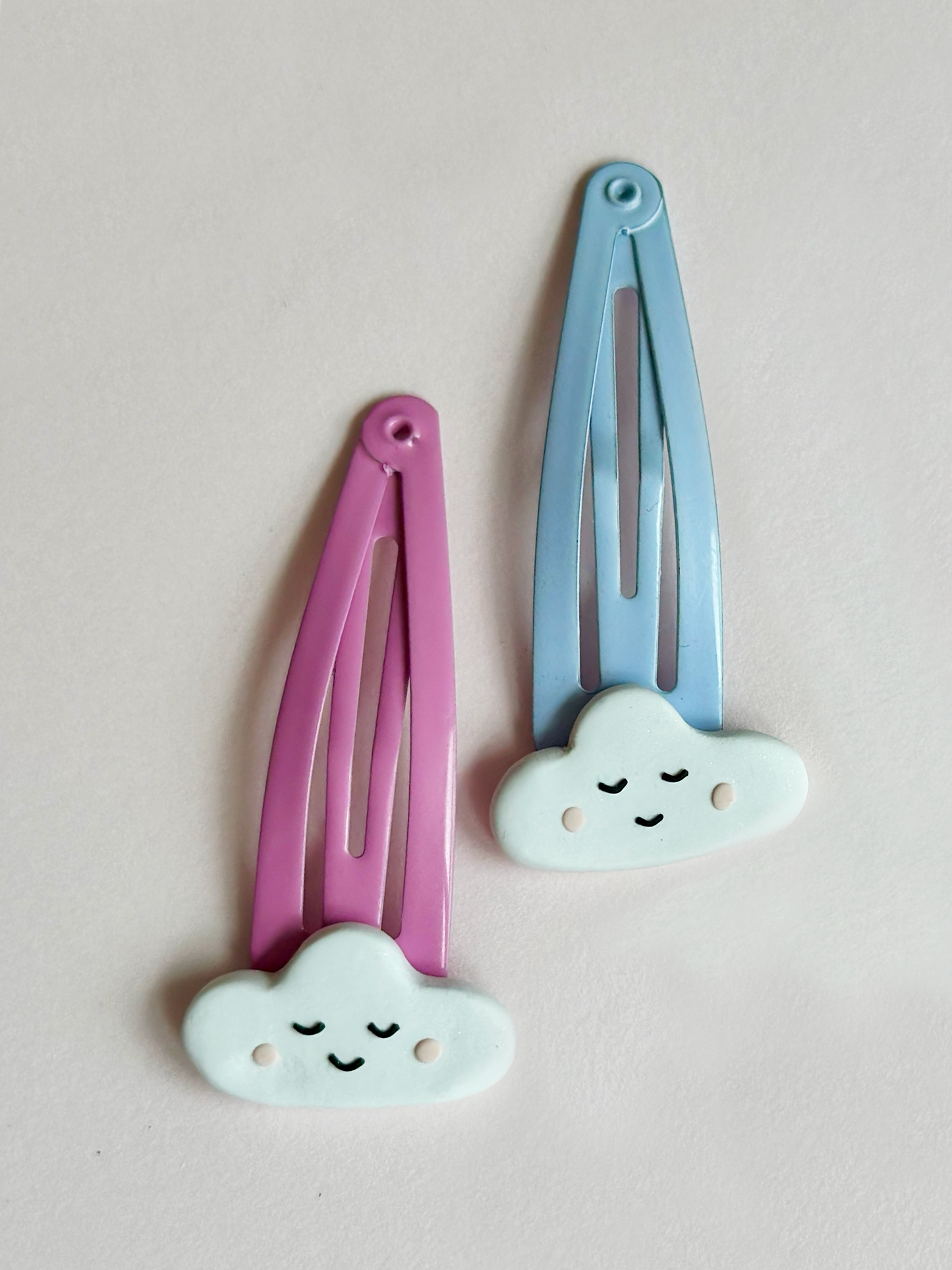 Imaginary Friend Cloud - snap hair clips